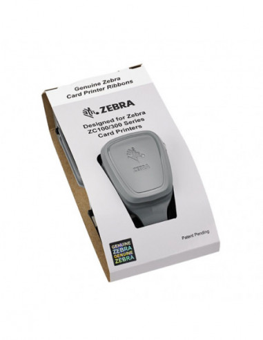 Zebra ruban BLANC ZC100, ZC300