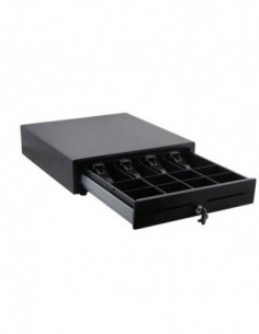 Plateau de caisse Remplacement de linsert du registre du tiroir-caisse 3 factures 3 pièces 24,5×24,5×3,5 cm Boîte de rangement White 