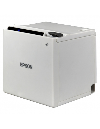 Epson TM-m50, USB, RS232, Ethernet, Blanc