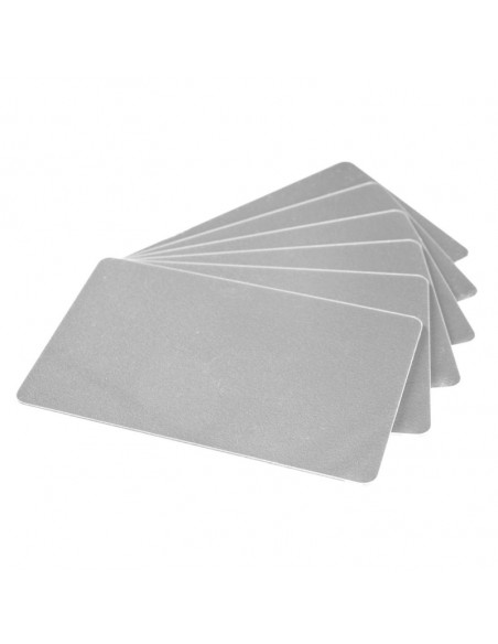 Lot de cartes PVC 0.76mm ARGENT