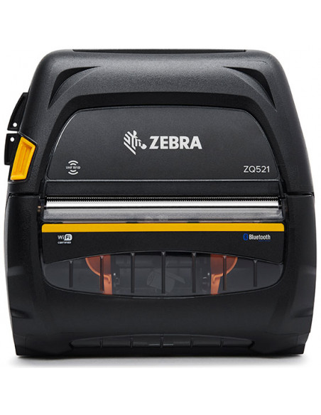 Zebra ZQ521, Bluetooth, Wifi, batterie étendue