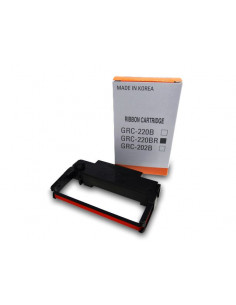 Rubans Bixolon noir/rouge,...