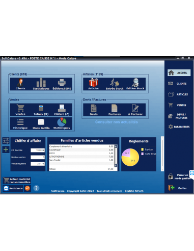 Logiciel Softcaisse point de vente