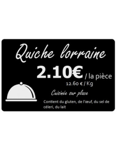 Lot de 500 cartes PVC 0.76mm noir mat