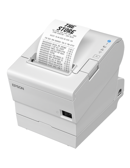 Epson TM-T88VII fixed Interface, USB, Ethernet, ePOS blanc