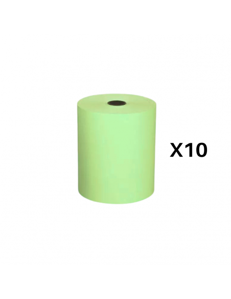 Papier ticket thermique couleur 80mm