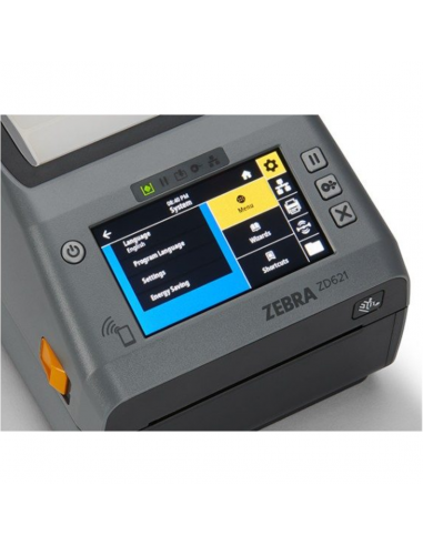 Zebra ZD621, 203 dpi, décolleur, RTC,...