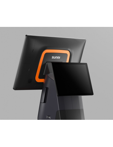 Sunmi T2s 15.6″, afficheur client 10.1″