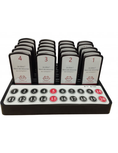 Pack bipeurs clients - GAMME E-COMMERCE