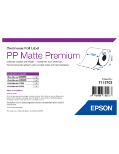 Etiquettes 105mmx55m MAT...