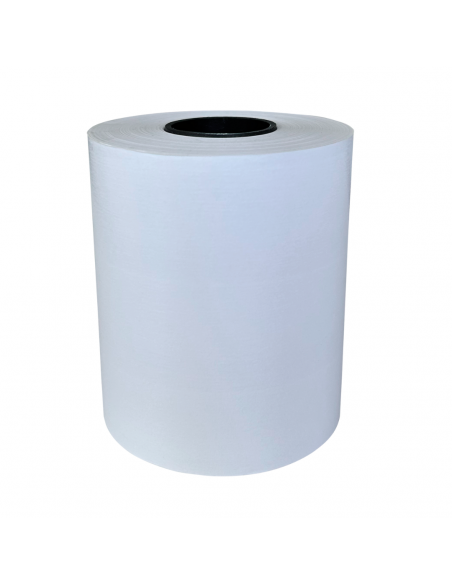 Étiquettes thermiques linerless (sans support) 58mmx70m, restickable, carton de 20 rouleaux