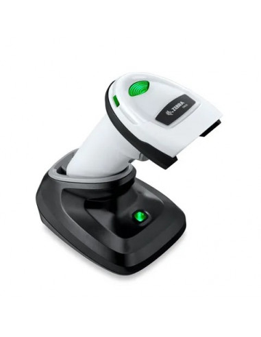 Zebra DS2278 Bluetooth 2D avec support blanc