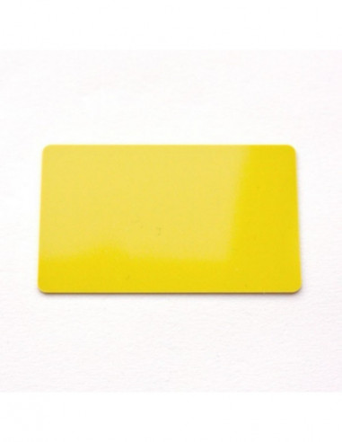 Cartes PVC jaune Lot de 500