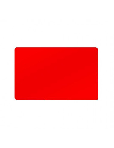 Lot de cartes PVC 0.76mm rouge