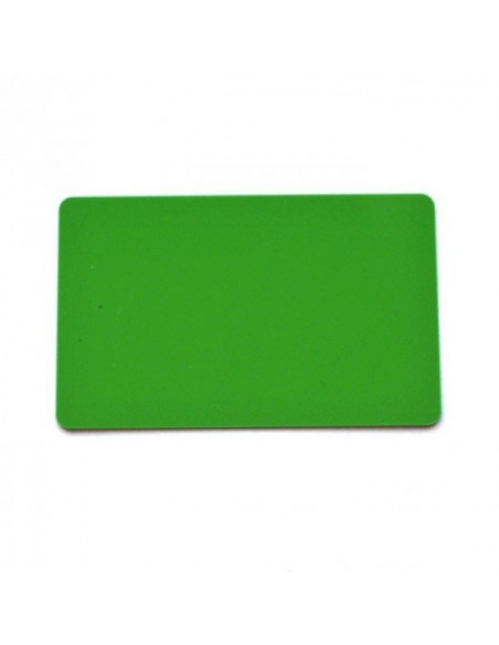 Cartes PVC vert Lot de 500