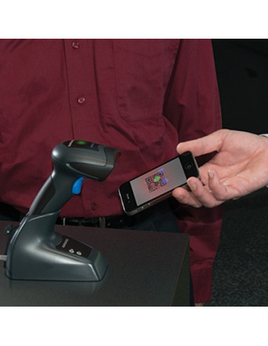 Datalogic QBT2101, Bluetooth, 1D, noir